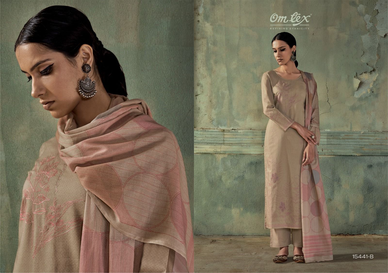 Aarzaa Omtex Lawn Cotton Pakistani Salwar Suits Exporter Ahmedabad