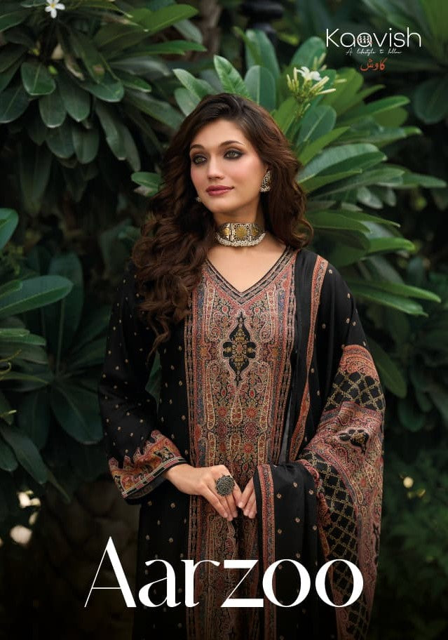 Aarzoo Kaavish Viscose Pashmina Suits Supplier