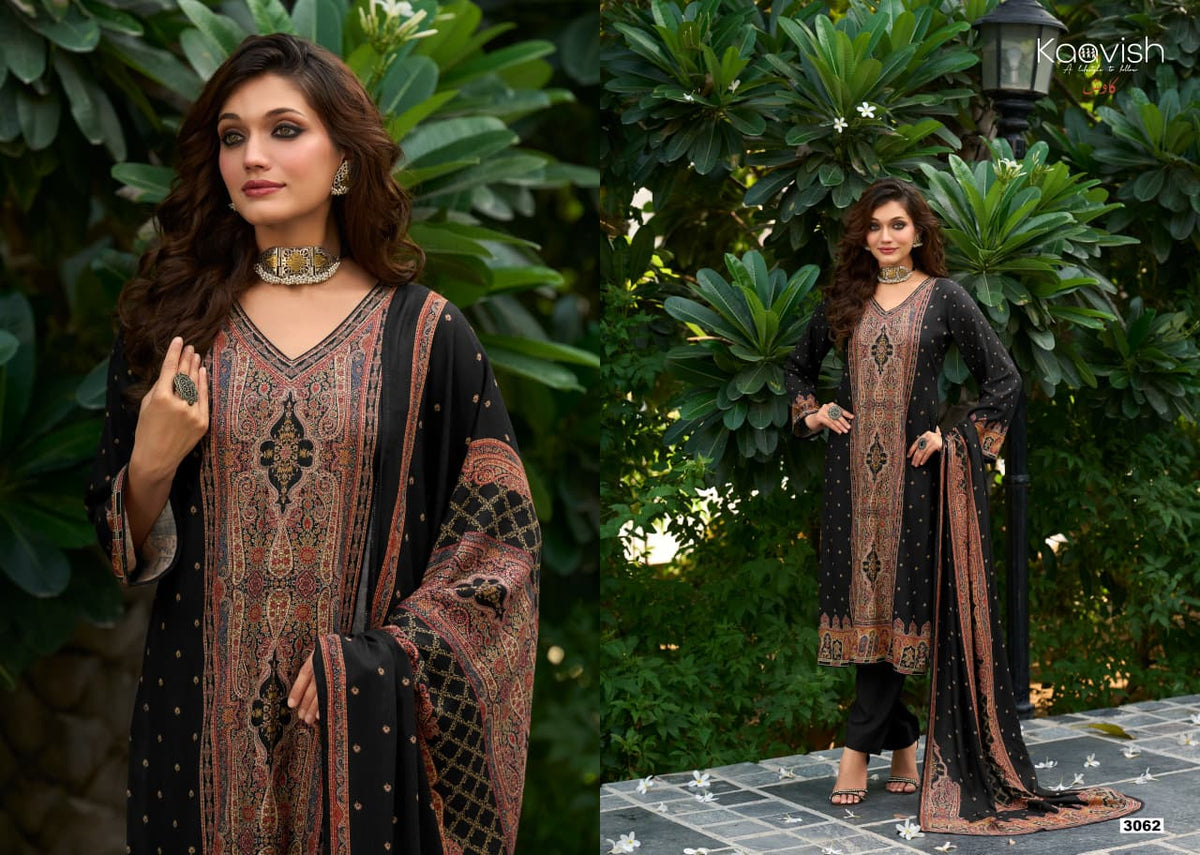 Aarzoo Kaavish Viscose Pashmina Suits Supplier