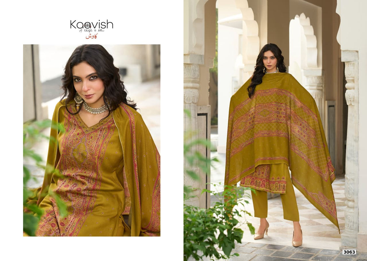 Aarzoo Kaavish Viscose Pashmina Suits Supplier