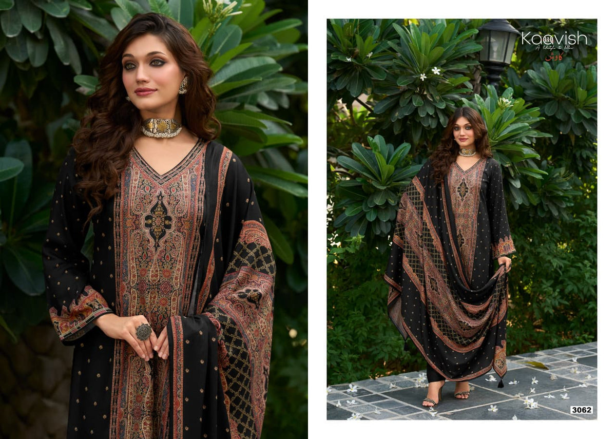 Aarzoo Kaavish Viscose Pashmina Suits Supplier
