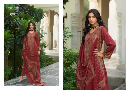 Aarzoo Kaavish Viscose Pashmina Suits Supplier