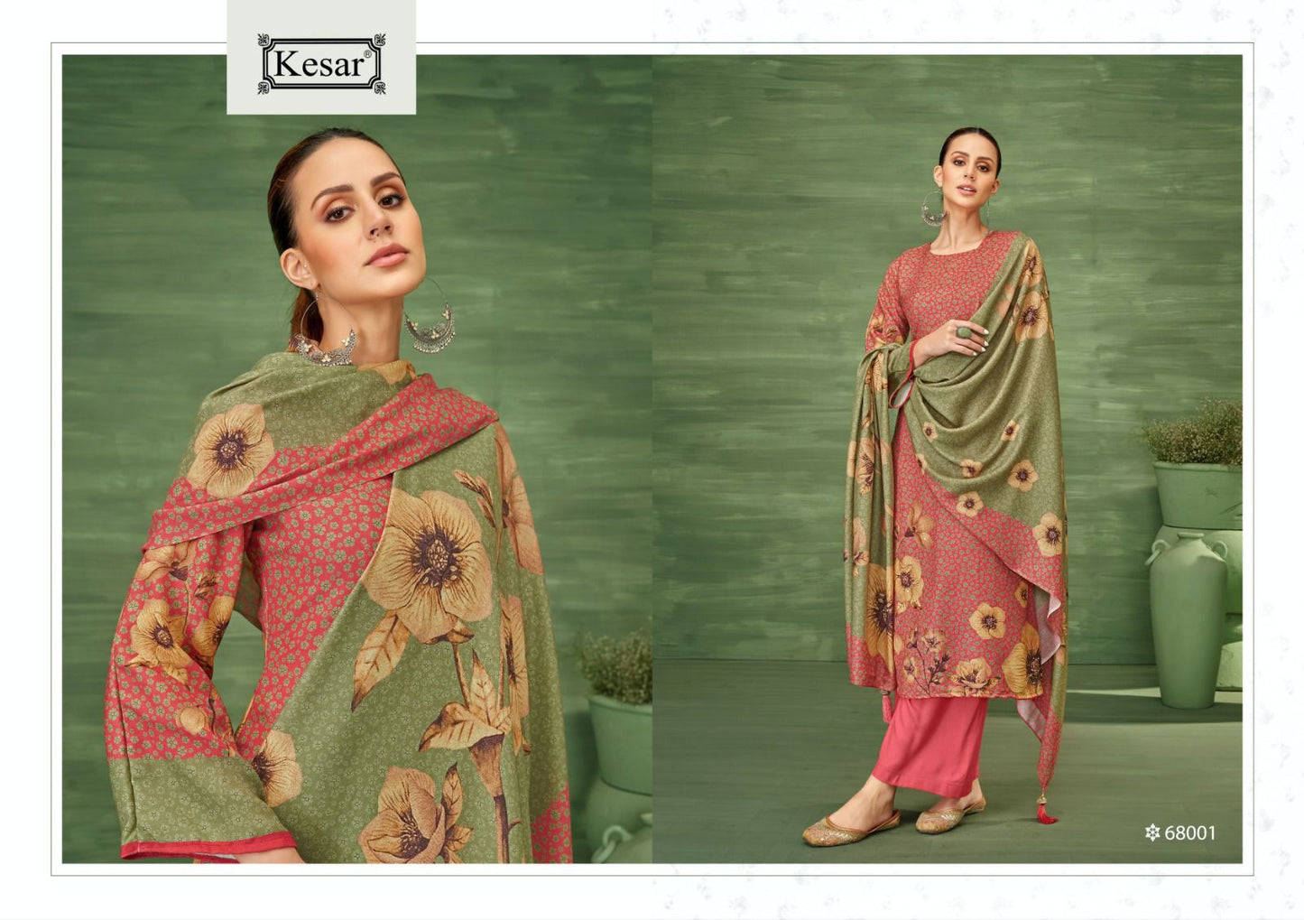 Aarzoo Kesar Pashmina Suits Manufacturer Gujarat