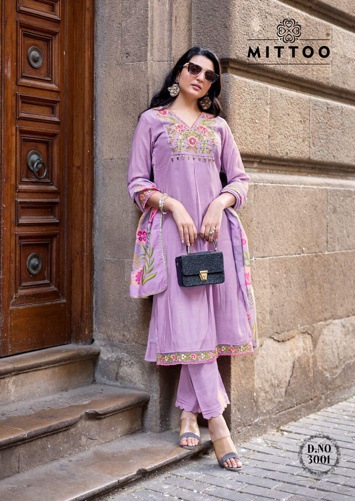 Aarzoo Mittoo Viscose Weaving Readymade Pant Style Suits Exporter Ahmedabad