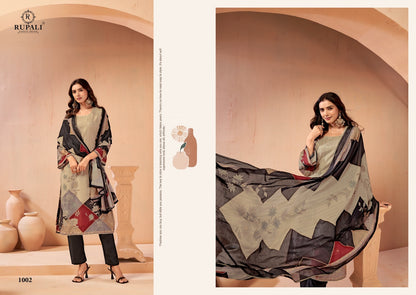 Aarzoo Rupali Viscose Muslin Pant Style Suits Exporter Ahmedabad