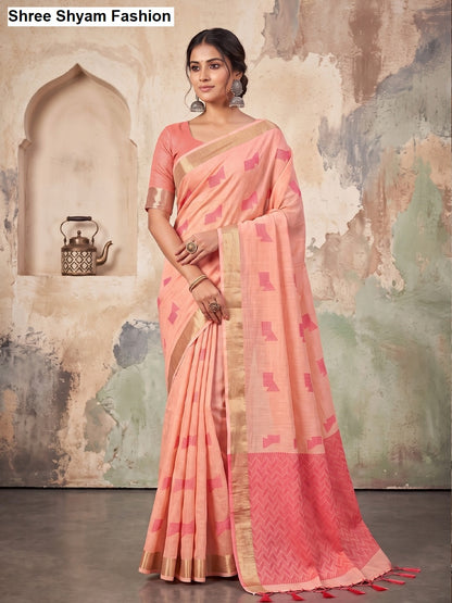 Aarzoo Shree Shyam Fashion Tissue Linen Sarees Supplier