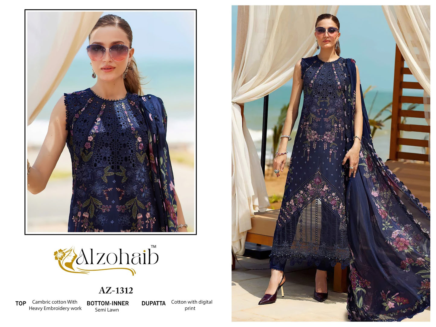 Aarzoo Vol 2 Al Zohaib Cotton Karachi Salwar Suits Wholesaler