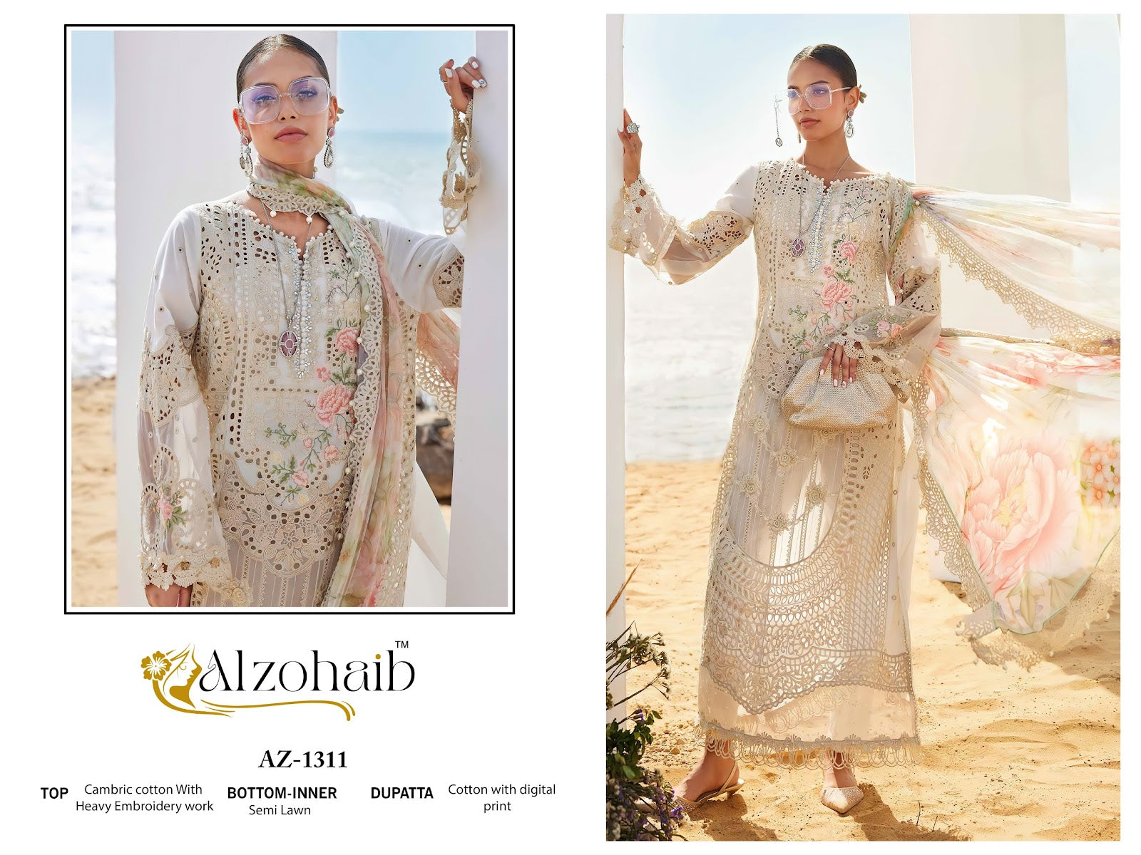 Aarzoo Vol 2 Al Zohaib Cotton Karachi Salwar Suits Wholesaler