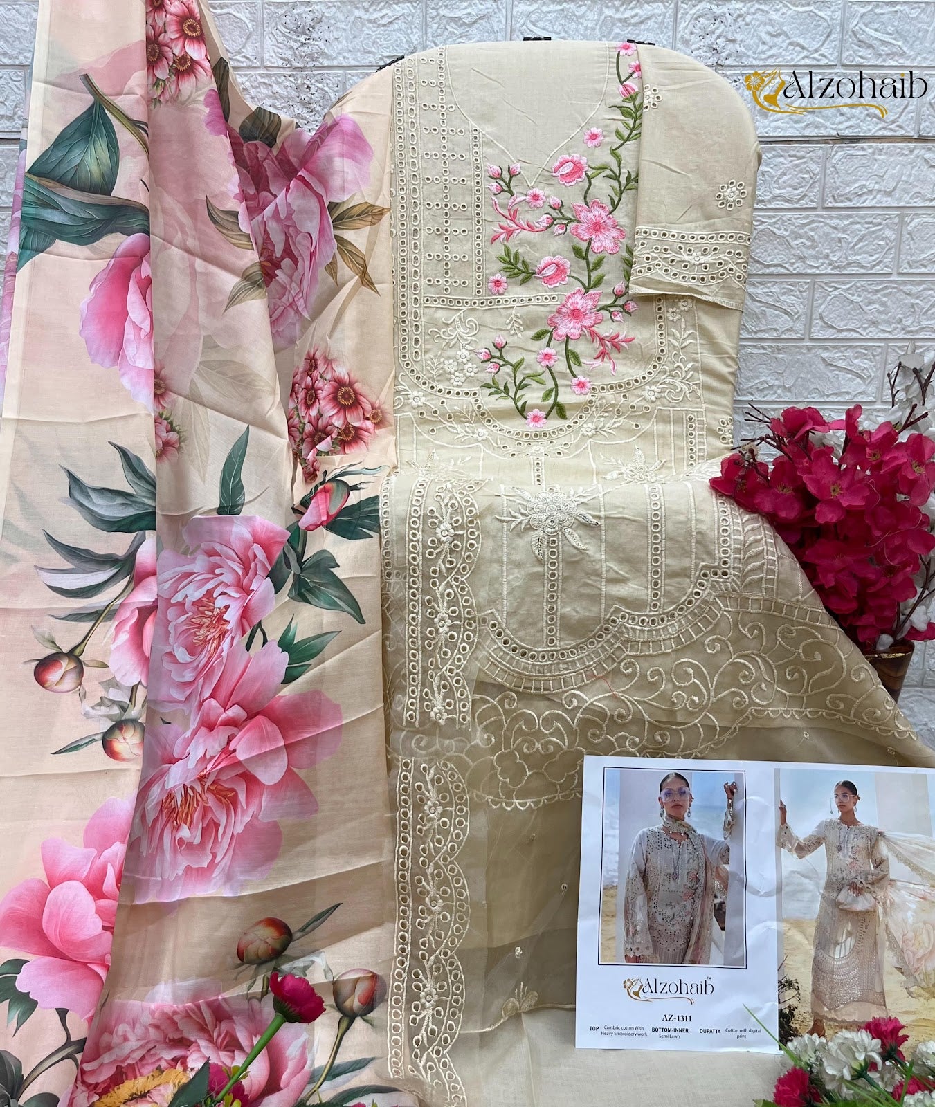 Aarzoo Vol 2 Al Zohaib Cotton Karachi Salwar Suits Wholesaler