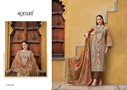 Aarzu Vol 10 Romani Cotton Karachi Salwar Suits Supplier India