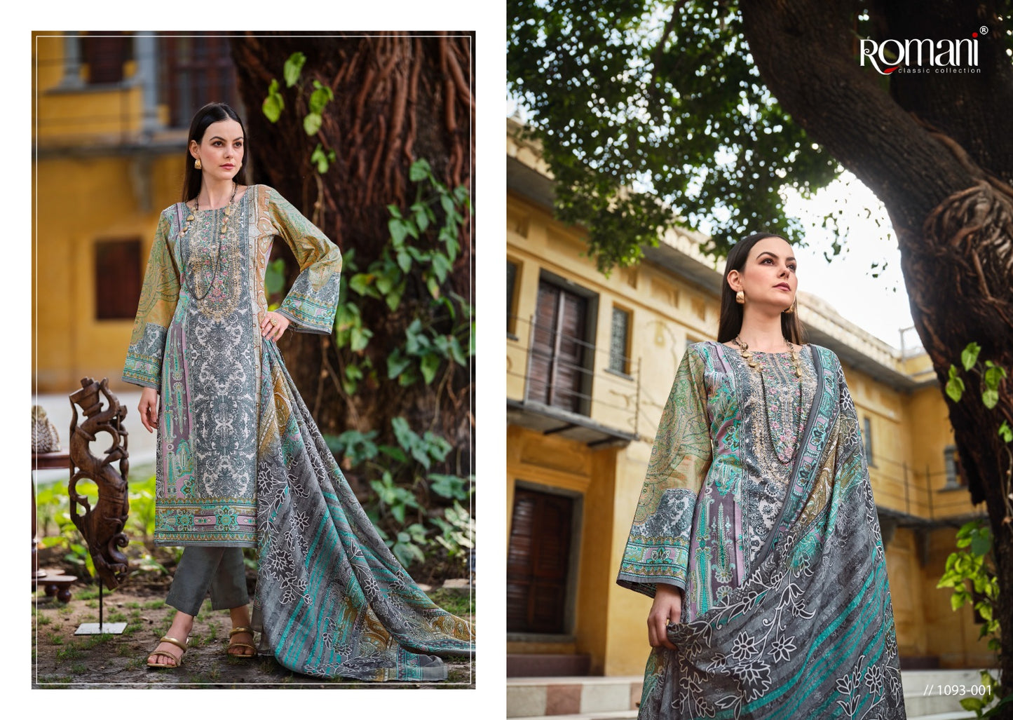 Aarzu Vol 10 Romani Cotton Karachi Salwar Suits Supplier India