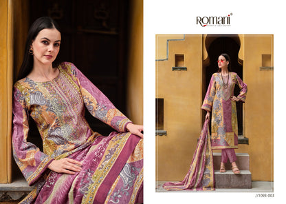 Aarzu Vol 10 Romani Cotton Karachi Salwar Suits Supplier India