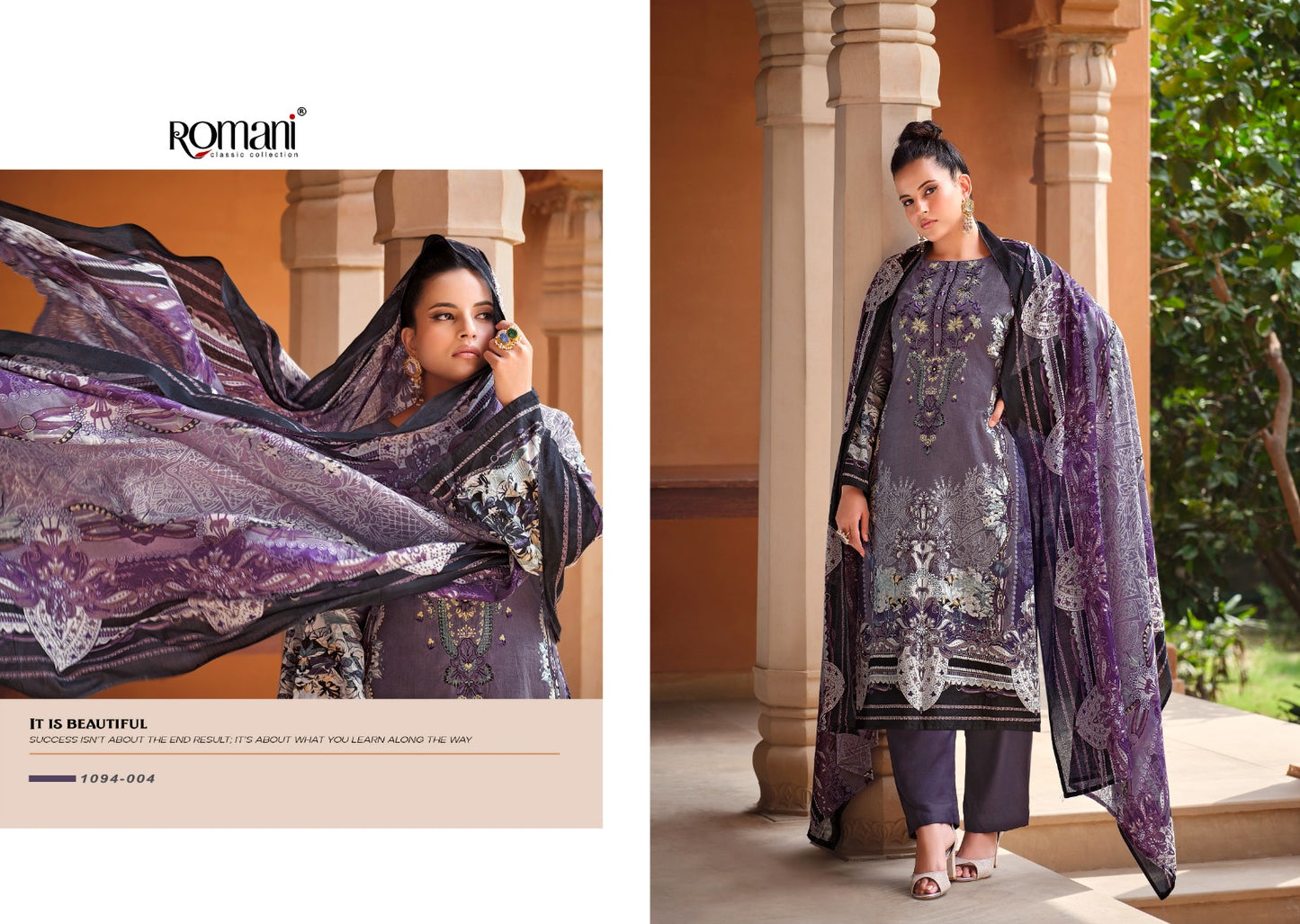 Aarzu Vol 11 Romani Cotton Karachi Salwar Suits Supplier Gujarat