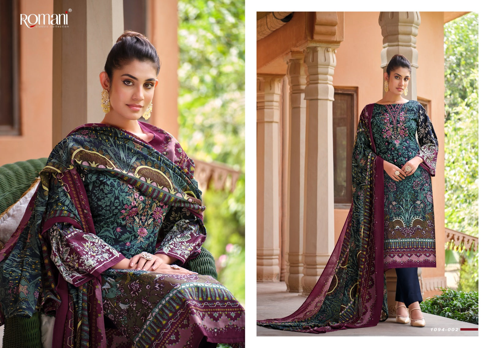 Aarzu Vol 11 Romani Cotton Karachi Salwar Suits Supplier Gujarat