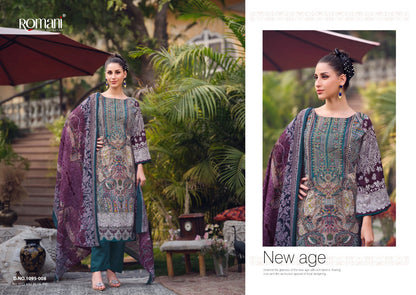 Aarzu Vol 12 Romani Cotton Karachi Salwar Suits Wholesaler Ahmedabad