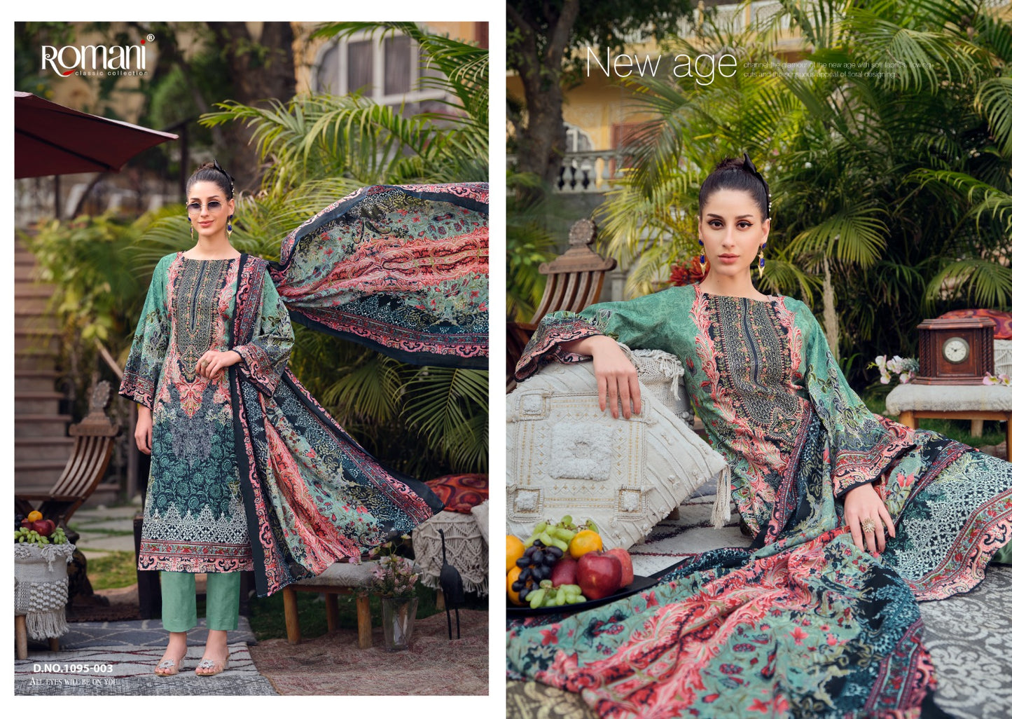 Aarzu Vol 12 Romani Cotton Karachi Salwar Suits Wholesaler Ahmedabad