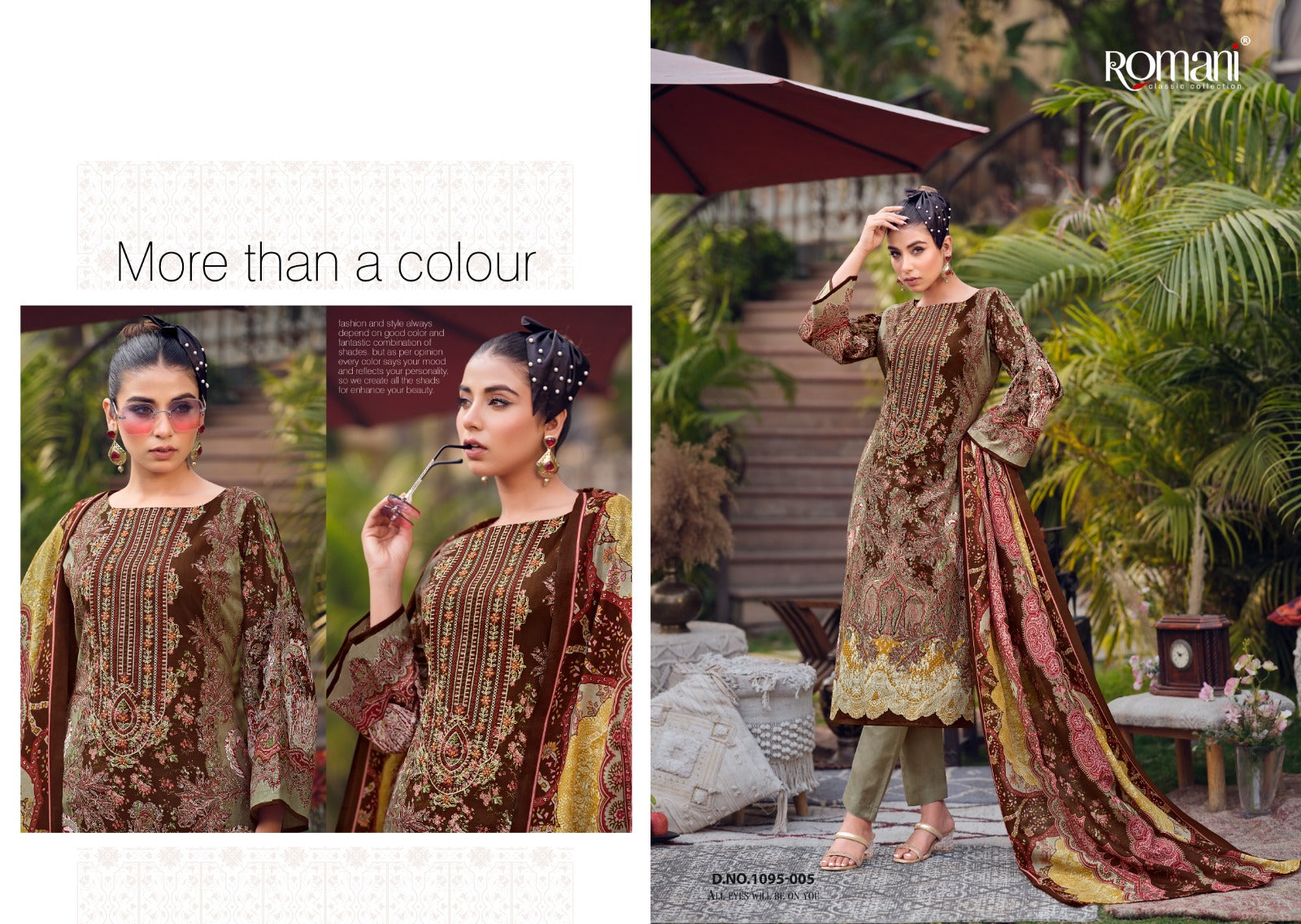 Aarzu Vol 12 Romani Cotton Karachi Salwar Suits Wholesaler Ahmedabad