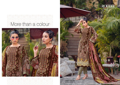 Aarzu Vol 12 Romani Cotton Karachi Salwar Suits Wholesaler Ahmedabad