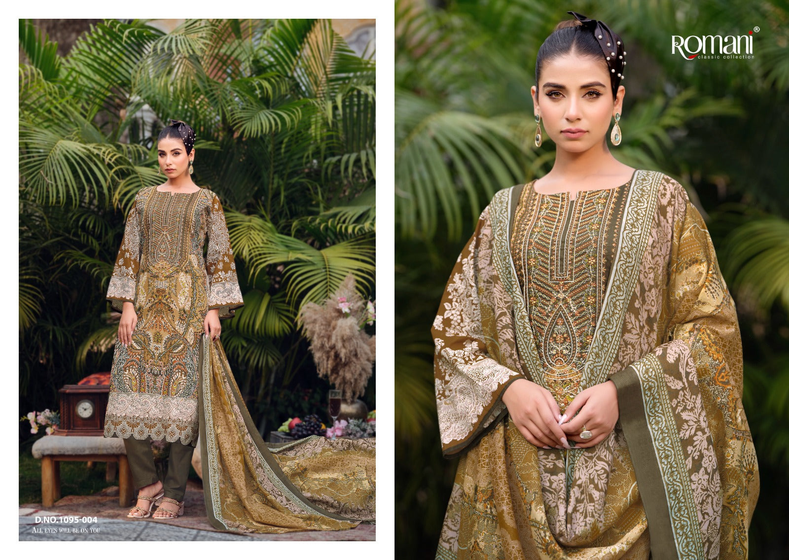 Aarzu Vol 12 Romani Cotton Karachi Salwar Suits Wholesaler Ahmedabad