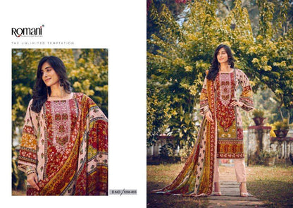 Aarzu Vol 13 Romani Soft Cotton Karachi Salwar Suits Wholesaler Gujarat