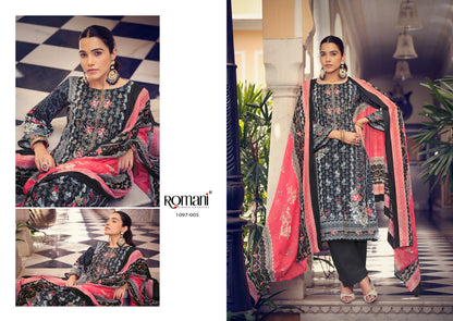 Aarzu Vol 14 Romani Cotton Karachi Salwar Suits Exporter India