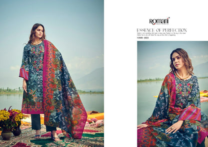 Aarzu Vol 15 Romani Cotton Karachi Salwar Suits Wholesaler India