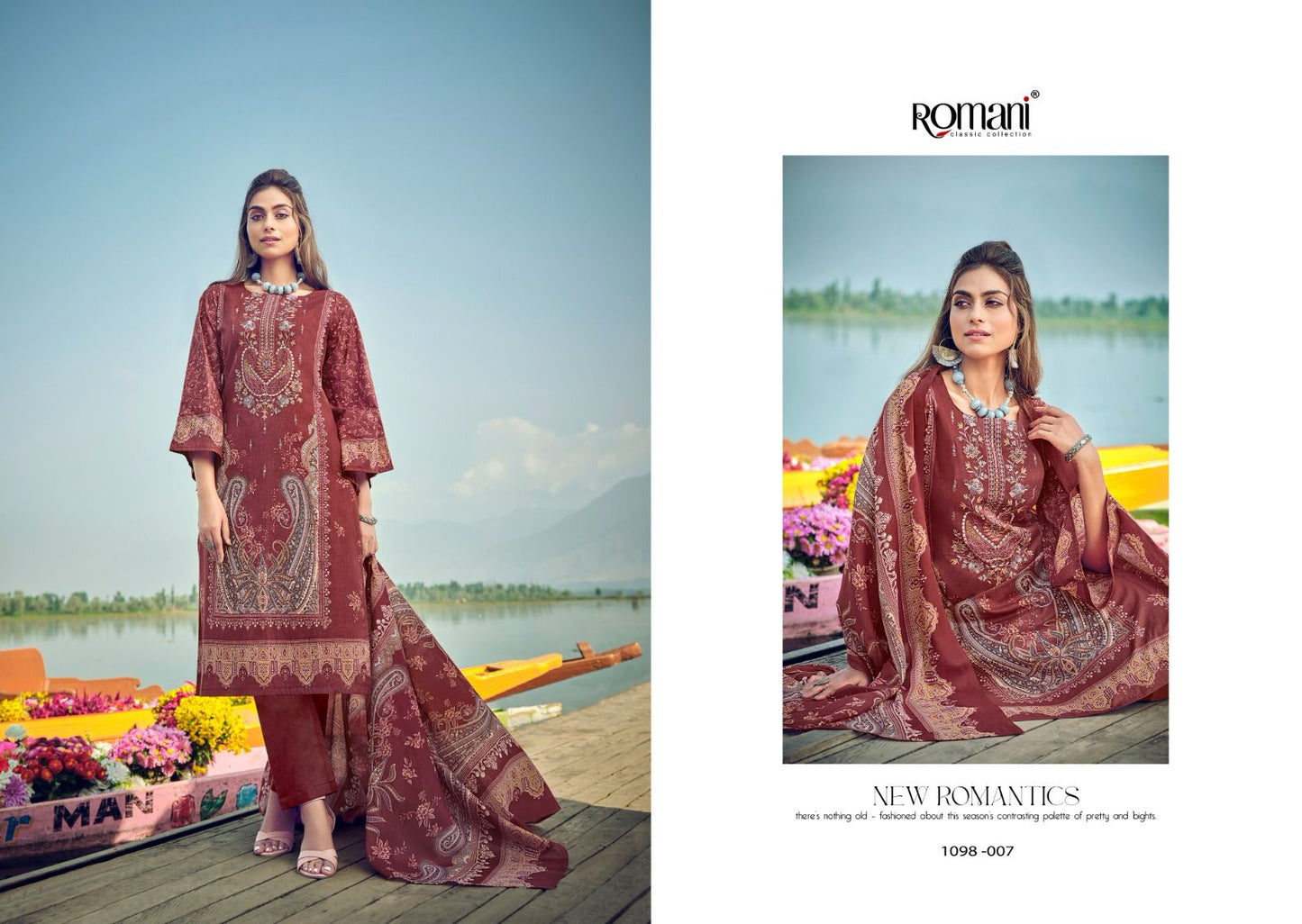Aarzu Vol 15 Romani Cotton Karachi Salwar Suits Wholesaler India