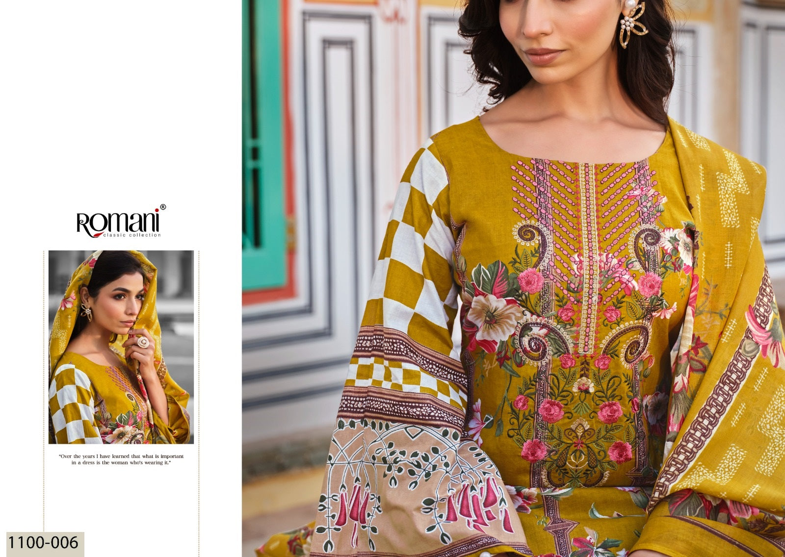 Aarzu Vol 16 Romani Premium Cotton Karachi Salwar Suits Manufacturer Ahmedabad