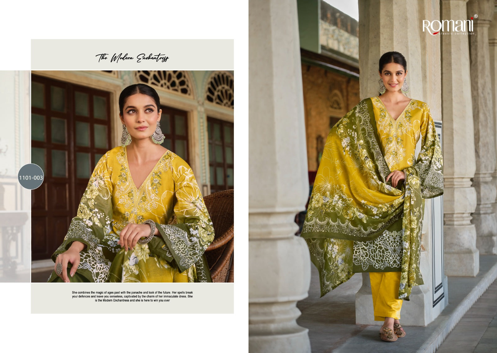 Aarzu Vol 17 Romani Cotton Karachi Salwar Suits Supplier Ahmedabad