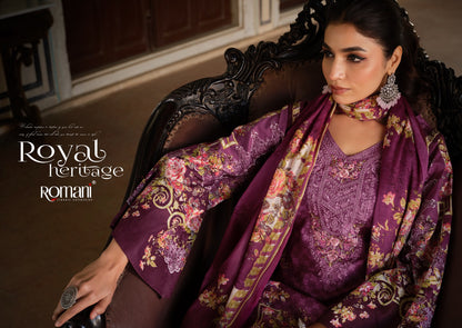 Aarzu Vol 17 Romani Cotton Karachi Salwar Suits Supplier Ahmedabad