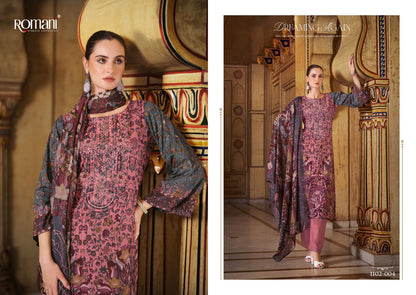Aarzu Vol 18 Romani Cotton Karachi Readymade Suits Manufacturer