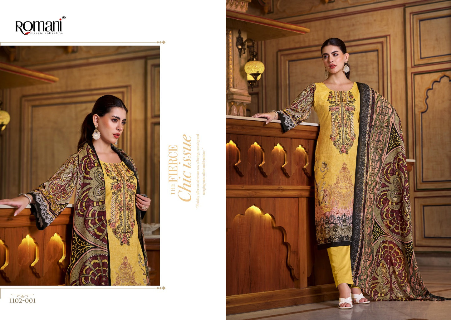 Aarzu Vol 18 Romani Cotton Karachi Readymade Suits Manufacturer