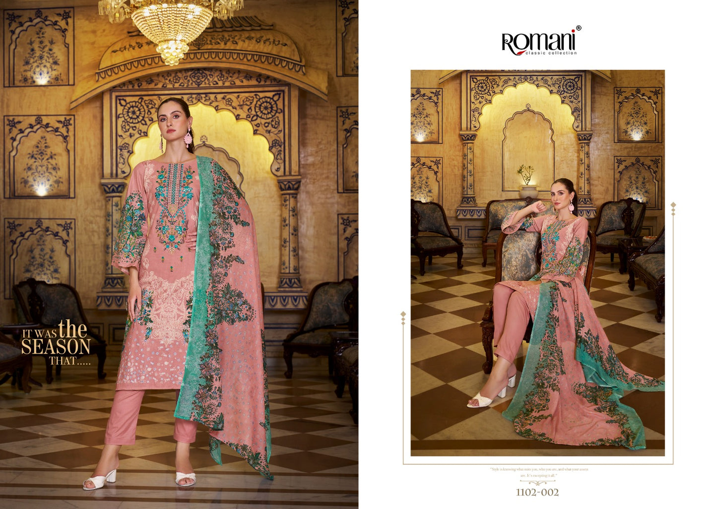 Aarzu Vol 18 Romani Cotton Karachi Readymade Suits Manufacturer
