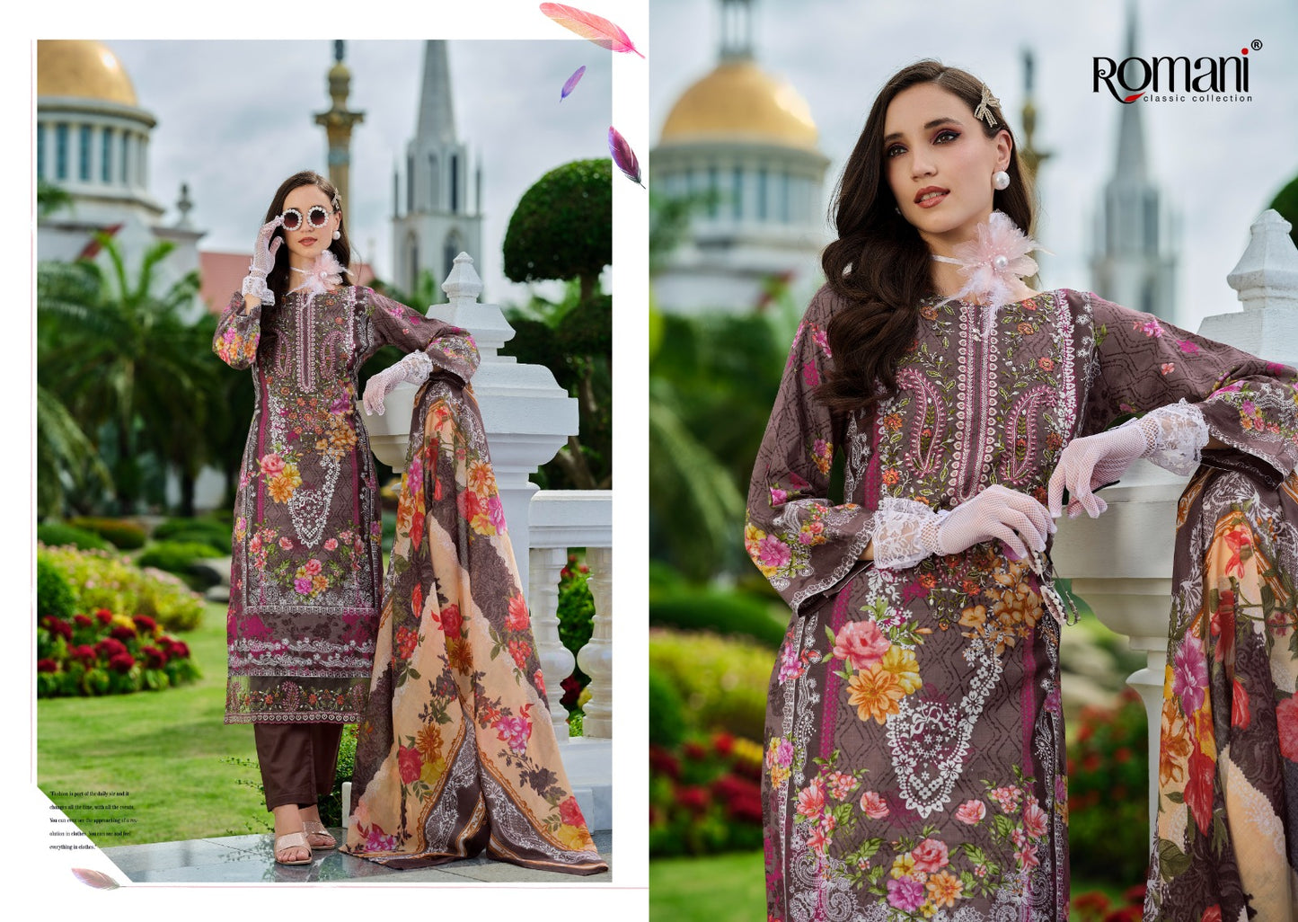 Aarzu Vol 19 Romani Cotton Karachi Salwar Suits Supplier