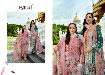 Aarzu Vol 19 Romani Cotton Karachi Salwar Suits Supplier