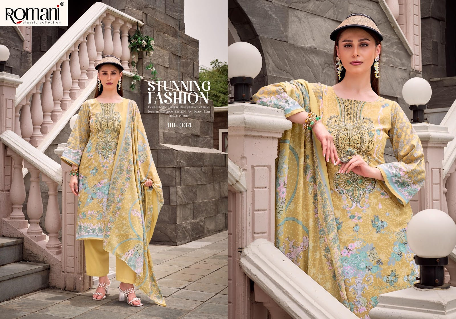 Aarzu Vol 20 Romani Cotton Karachi Salwar Suits Wholesaler