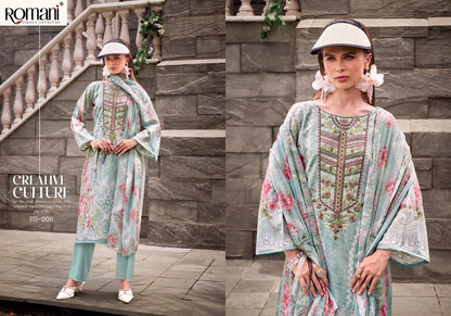 Aarzu Vol 20 Romani Cotton Karachi Salwar Suits Wholesaler