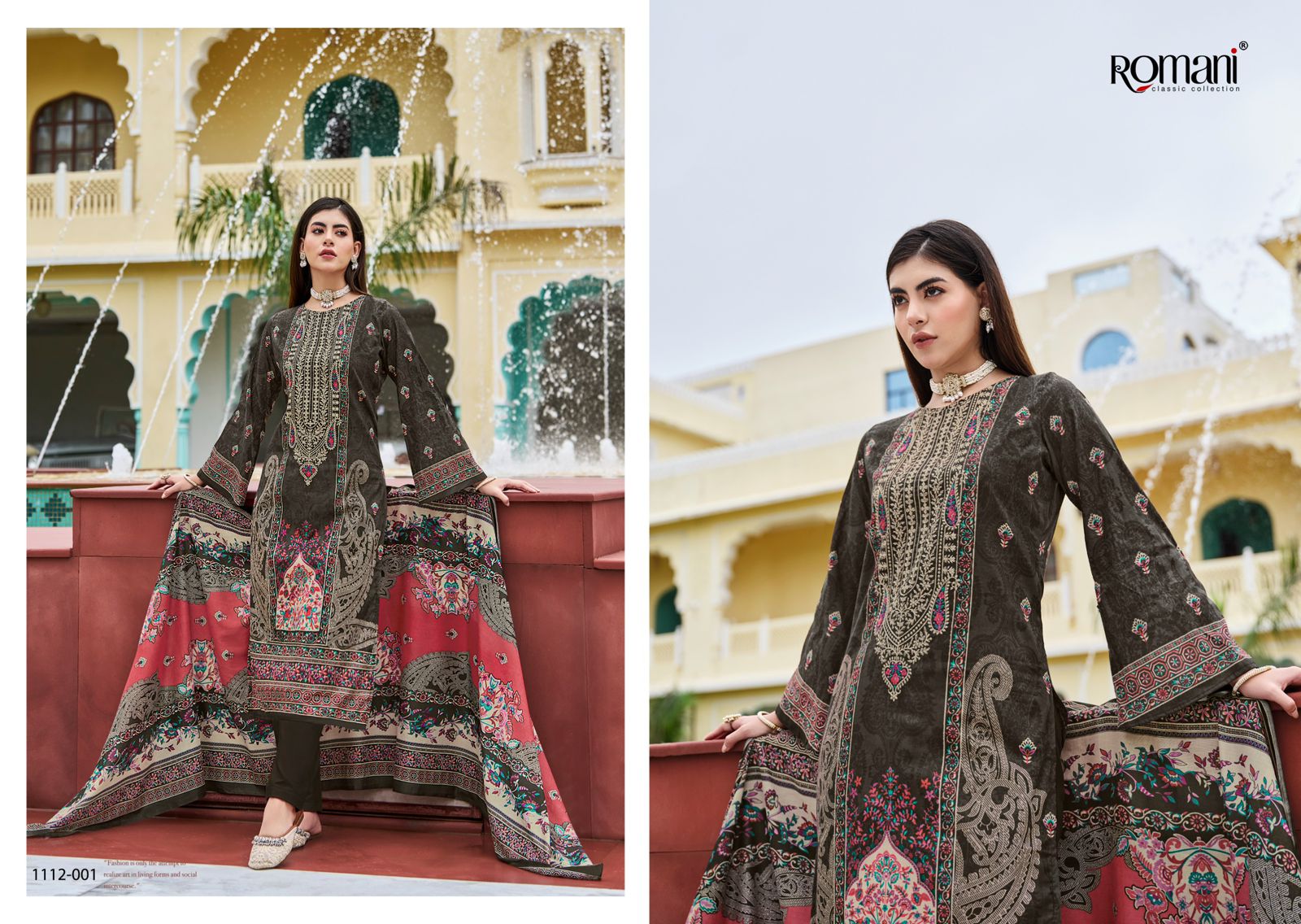 Aarzu Vol 21 Romani Cotton Karachi Salwar Suits Exporter