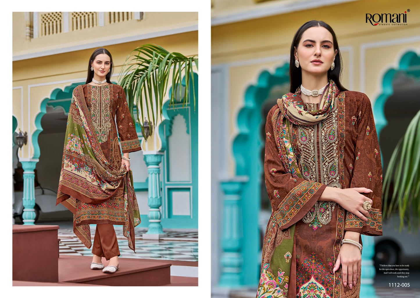 Aarzu Vol 21 Romani Cotton Karachi Salwar Suits Exporter