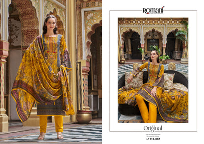Aarzu Vol 22 Romani Cotton Karachi Salwar Suits Supplier Gujarat