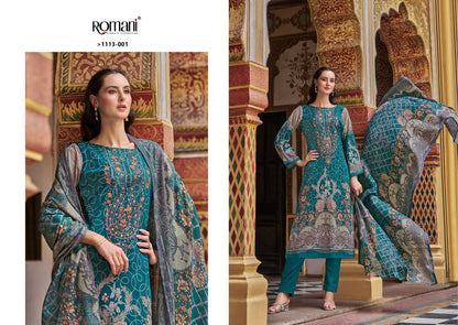 Aarzu Vol 22 Romani Cotton Karachi Salwar Suits Supplier Gujarat