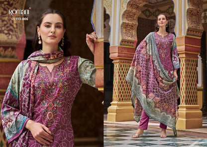 Aarzu Vol 22 Romani Cotton Karachi Salwar Suits Supplier Gujarat