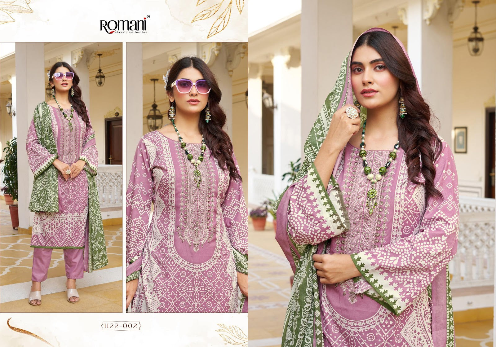 Aarzu Vol 24 Romani Soft Cotton Karachi Salwar Suits Supplier Ahmedabad