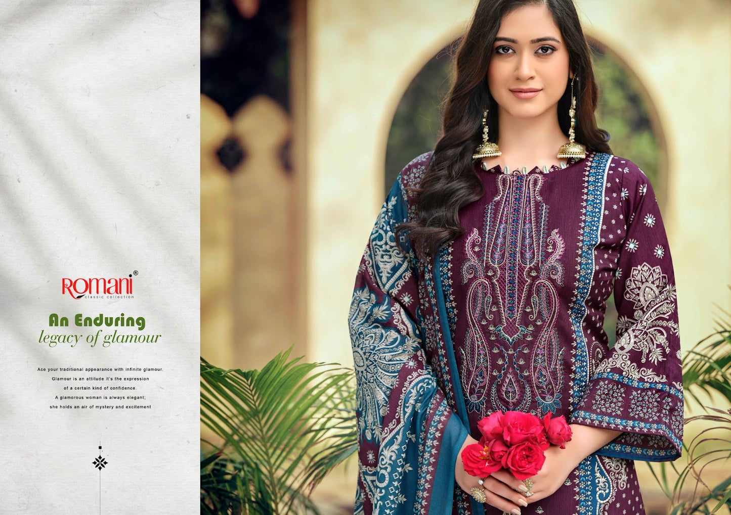 Aarzu Vol 26 Romani Cotton Karachi Salwar Suits Wholesale