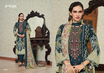 Aarzu Vol 28 Romani Mix Cotton Karachi Salwar Suits Manufacturer
