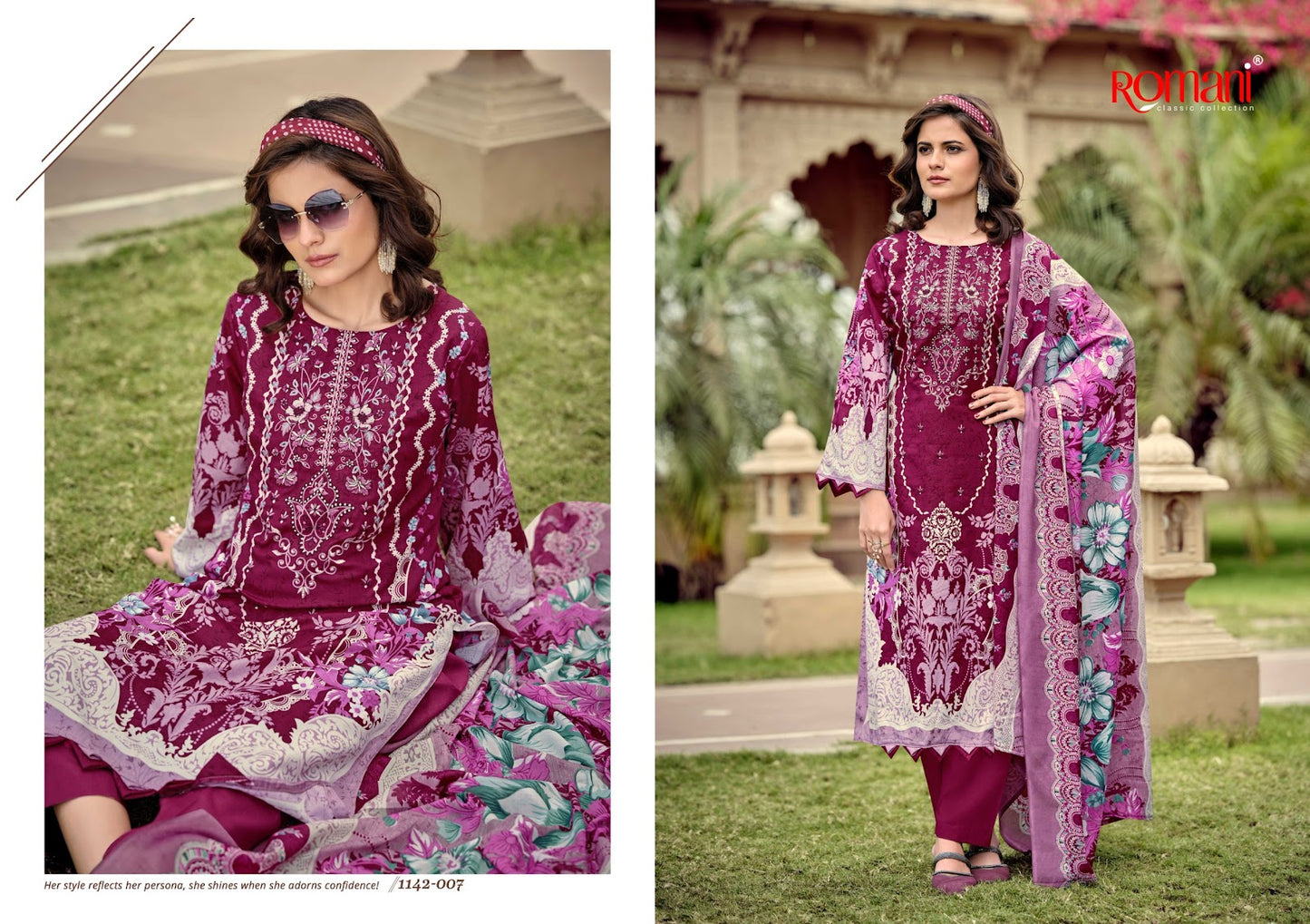 Aarzu Vol 30 Romani Cotton Karachi Salwar Suits Wholesale