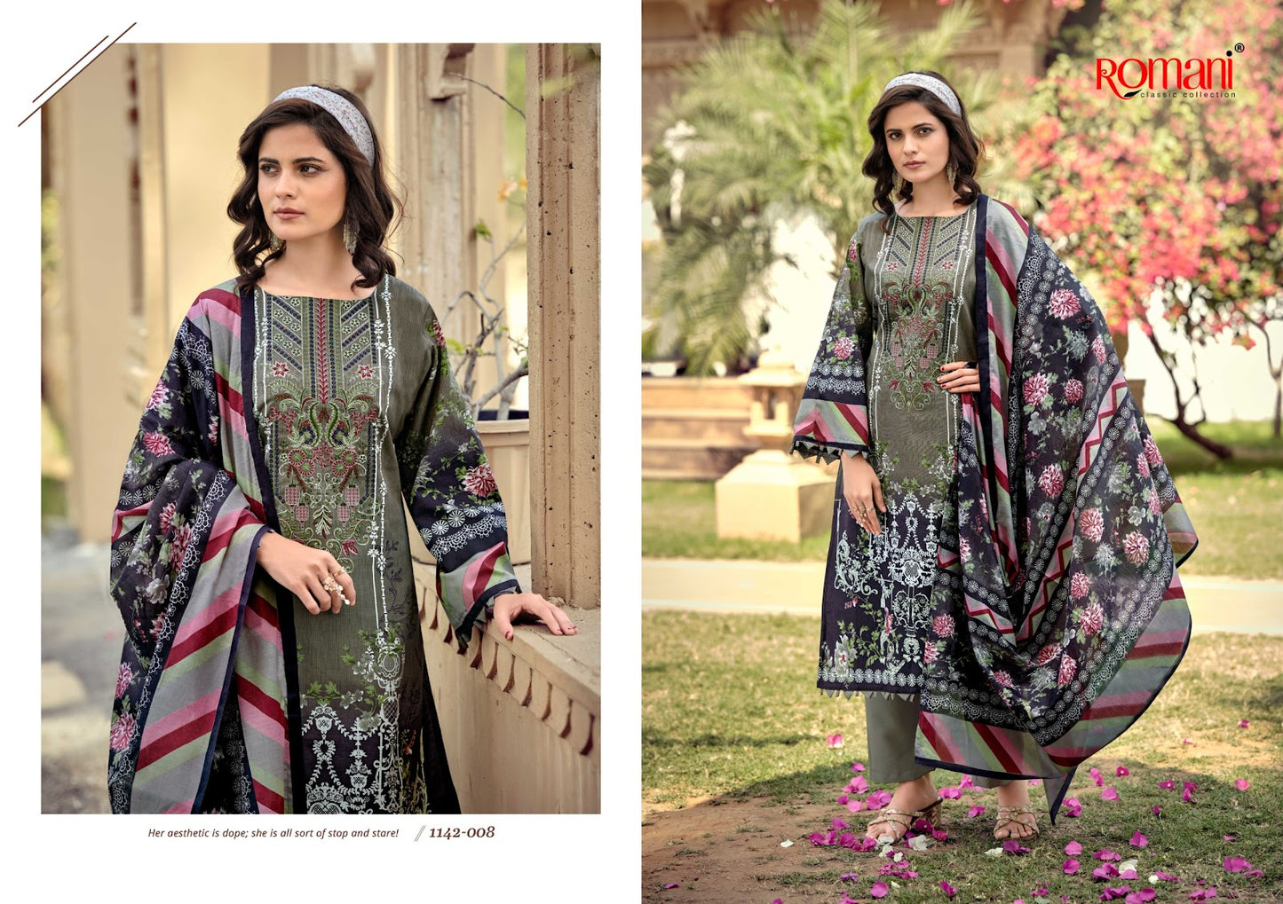 Aarzu Vol 30 Romani Cotton Karachi Salwar Suits Wholesale