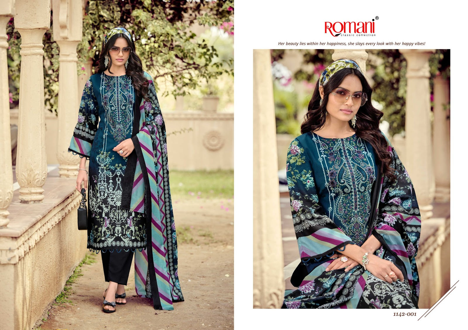 Aarzu Vol 30 Romani Cotton Karachi Salwar Suits Wholesale
