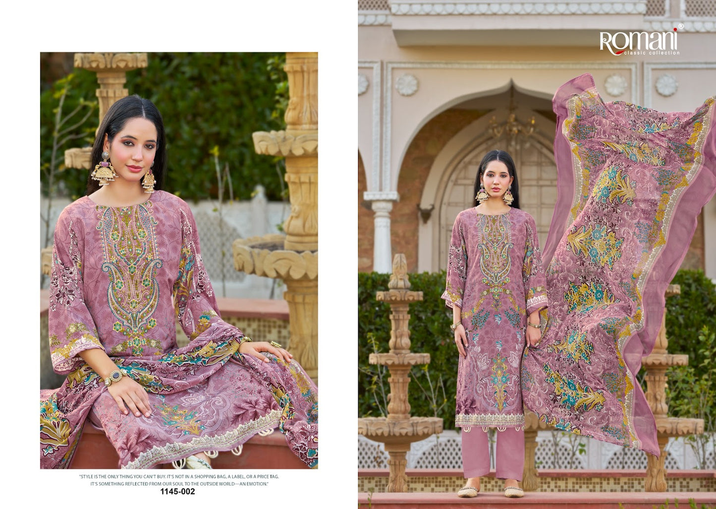 Aarzu Vol 31 Romani Cotton Karachi Salwar Suits Manufacturer Gujarat