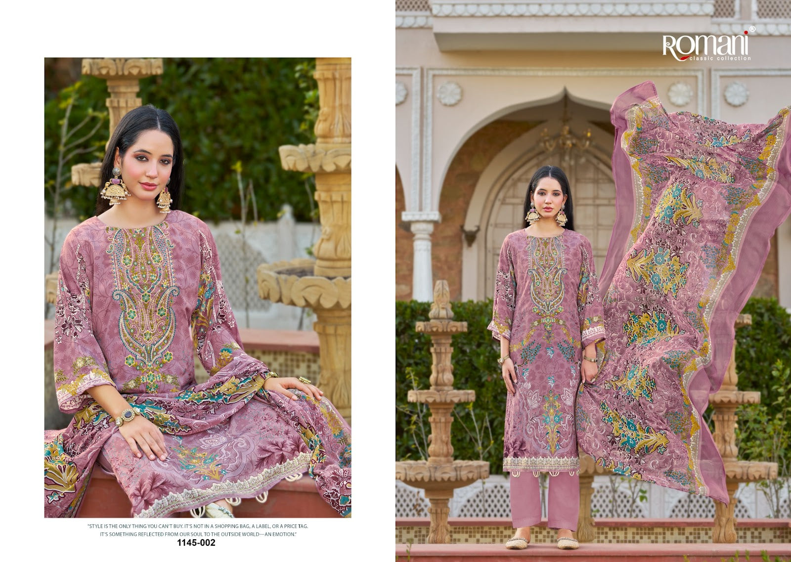 Aarzu Vol 31 Romani Cotton Karachi Salwar Suits Manufacturer Gujarat